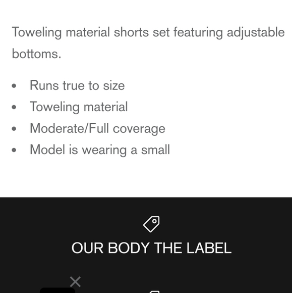 Icon Swim 3 Piece Brown swim set - Picture 7 of 8